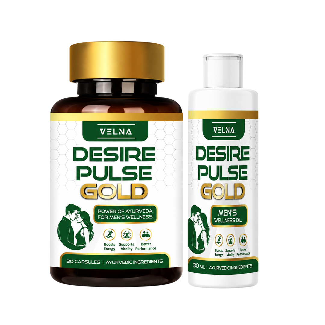 Velna Desire Pulse Gold wellness combo pack